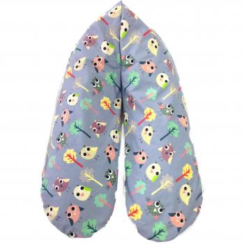Cojín de maternidad Flexofill XL 2008-1, 190 x 40 cm, Azul