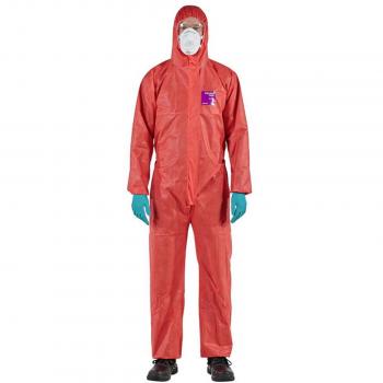 Protezione Chimica Ansell 138 Rosso M AlphaTec 1500