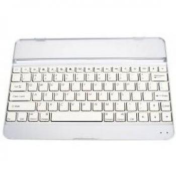 Pommeau de douche moderne inox blanc 30 cm