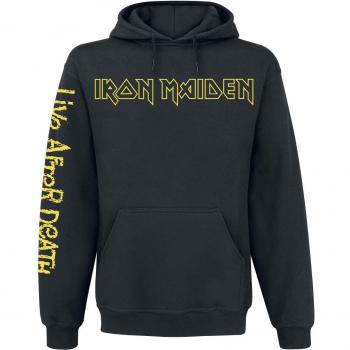 Sweat à Capuche Iron Maiden : Live After Death – Disponible S à XL – Noir