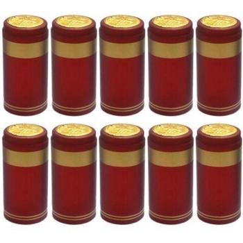 100 Pcs Wine Bottle Heat Shrink Wraps