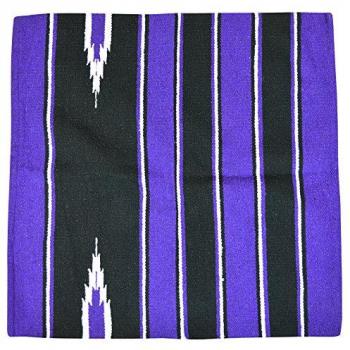 Equestrian Luxe Saddle Cushion – Navajo Design (P/B/W)