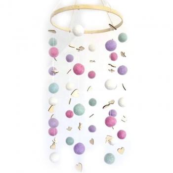 Rainbow Wind Chimes for Kids Room