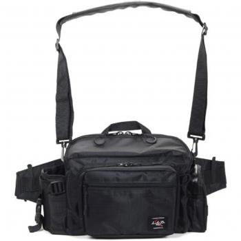 LSD Compact Hip Bag Neo Black 21x30x12 cm
