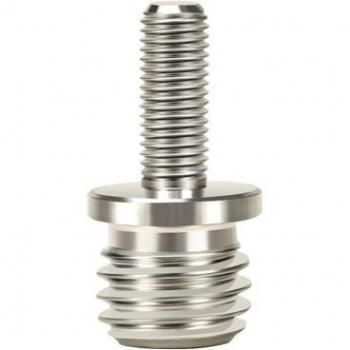 SPTA Polishing Pad Adapter for Drill with Hook and Loop Backing, 5/8 or M14 Thread
