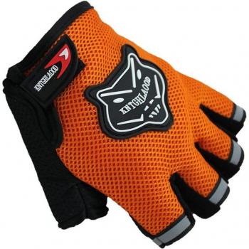 Kids Half Finger Sports Gloves Anti-Slip