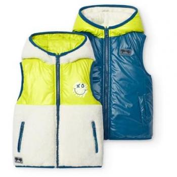 Capa Reversible Boboli Kids con Cremallera y Capucha