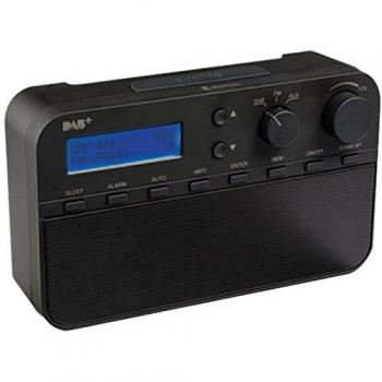 König DAB+ Radio mit 20 Favoriten und Weckerfunktion