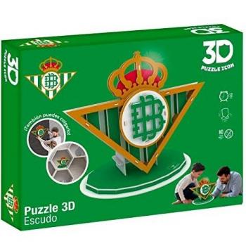 Eleven Force-EF-15235 Puzzle Escudo 3D, Color Verde