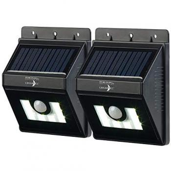Appliques solaires à LED avec détection de mouvement