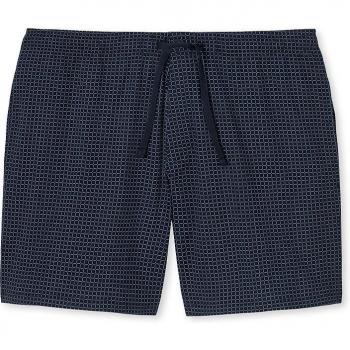 Schiesser Herren Pyjamahose Short Dunkelblau Größe 48