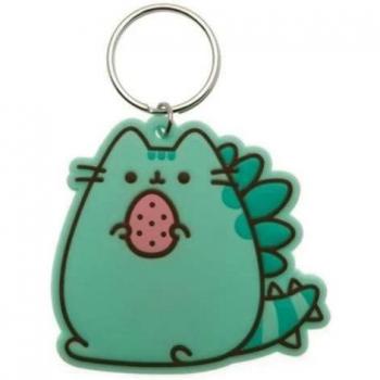 Porte-clés Pusheen vert Pusheenosaurus