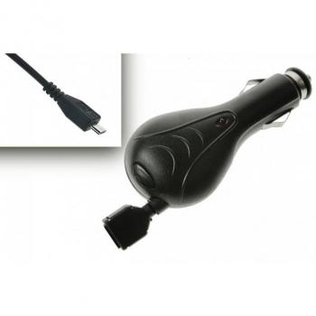 ALIGATOR samonavíjecí nabíječka do auta micro USB 1A, originální