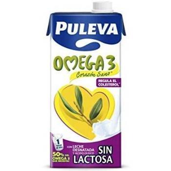 Leche Sin Lactosa Puleva Omega 3 1L