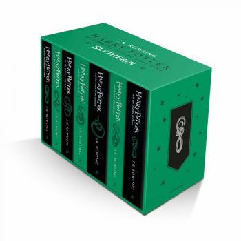 Harry Potter Slytherin House Editions Paperback Box Set: 1-7