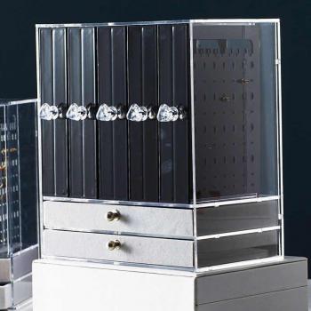 Korean Style Dustproof Jewelry Box