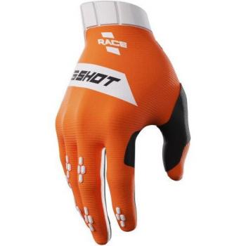 Gants de motocross enfant Shot Race Orange XS