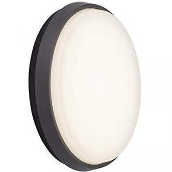 AEG LED Außenlicht Wandleuchte Letan, 24 cm Durchmesser, IP54 Schutzart, 23 W, warmweiß (3000 K)