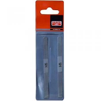 Bahco 2‑teiliges Feilen‑Set: Kontaktfeile 110×8×1 mm, Hieb 3