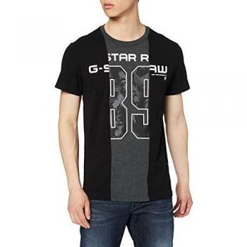 T-shirt G-STAR RAW Blocked 89 Thistle, Multicolore