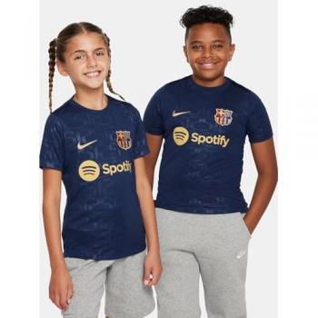 T-shirt Domicile Nike FC Barcelone 24/25 Dri-FIT Academy Pro Pré-Match Enfant
