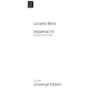 Partitions classique UNIVERSAL EDITION BERIO L.