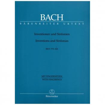 Partitions classique BARENREITER BACH J.S.