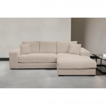 Ecksofa WERK2 Eden L-Form grau (taupe)