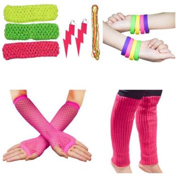 Ecoparty 80s Themed Accessories for Women
