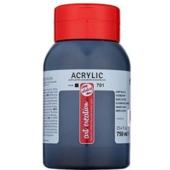 ROYAL TALENS Acrylfarbe ArtCreation, Schwarz, 750 ml