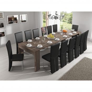 Table Console extensible avec rallonges jusqu'à 300cm