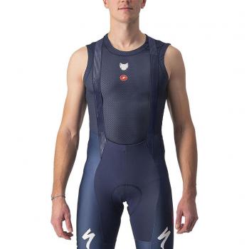 Soudal Quick-Step Belgian Blue Mesh Base Layer, Size Small (Men)