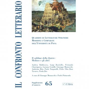 Il confronto letterario. Quaderni di letterature straniere moderne e comparate dell'Università di Pavia. Supplemento. Il sublime della quiete: Molinos e gli altri
