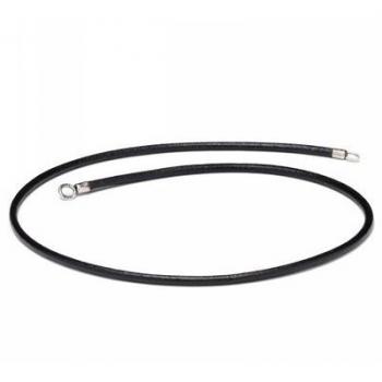 Trollbeads Lederkette Schwarz 40cm