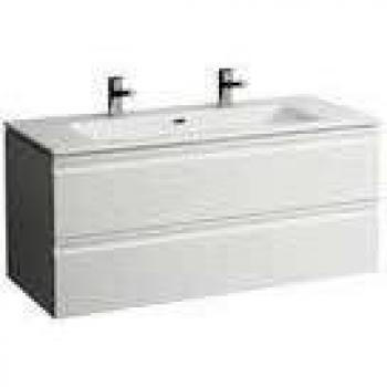 Progetto Laufen Pro S Set 1200: Lavabo Dual-Opening con Troppo-Plein