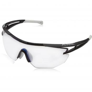 Alpina Sonnenbrillenmodell Pro Line EYE‑5 SHIELD VLM+ (Schwarz/Weiß)