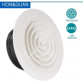 Round Plastic Air Outlet Vent for Kitchen and Bathroom