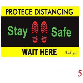 Social Distancing Decal Sticker