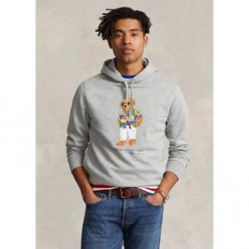 Sudadera Hombre Ralph Lauren Bear Gris – Talla S