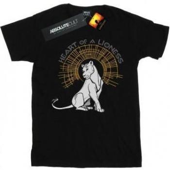 T-shirt Le Roi Lion Garçon Disney Cœur d'une Lionne 12-13 ans noir
