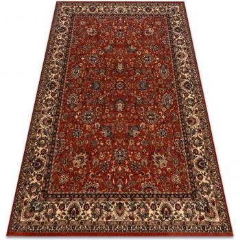 Ornamented Wool Rug 4362