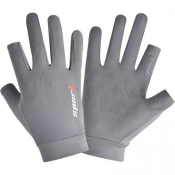 Guantes de Aluminio 2 Dedo para Deportes al Aire Libre