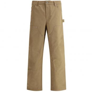 XL Journey Straight Trousers – Golden Goose Brown Relaxed Fit Carpenter