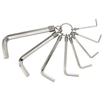 ELORA Winkelschraubendreher-Set mit Ring, 8-teilig 2-10 mm, ELORA-158R-1