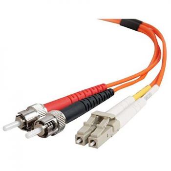 C2G 2m Patch Cable for Network Connectivity with LC/ST Connectors and LSZH Jacket
