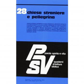 Chiesa straniera e pellegrina