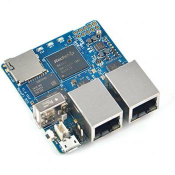 NanoPi R2S RK3328 Mini Router with OpenWrt and Dual Gigabit