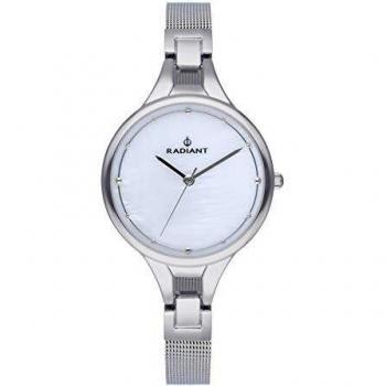 Reloj Capri Radiant para mujer en color plateado