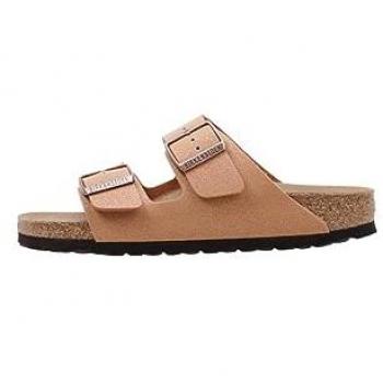 Sandalias Birkenstock Arizona Vegan de Mujer en Marrón, modelo BFBC, talla 37 EU