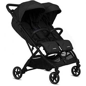 Silla de paseo gemelar Casualplay Tour Twin, modelo negro